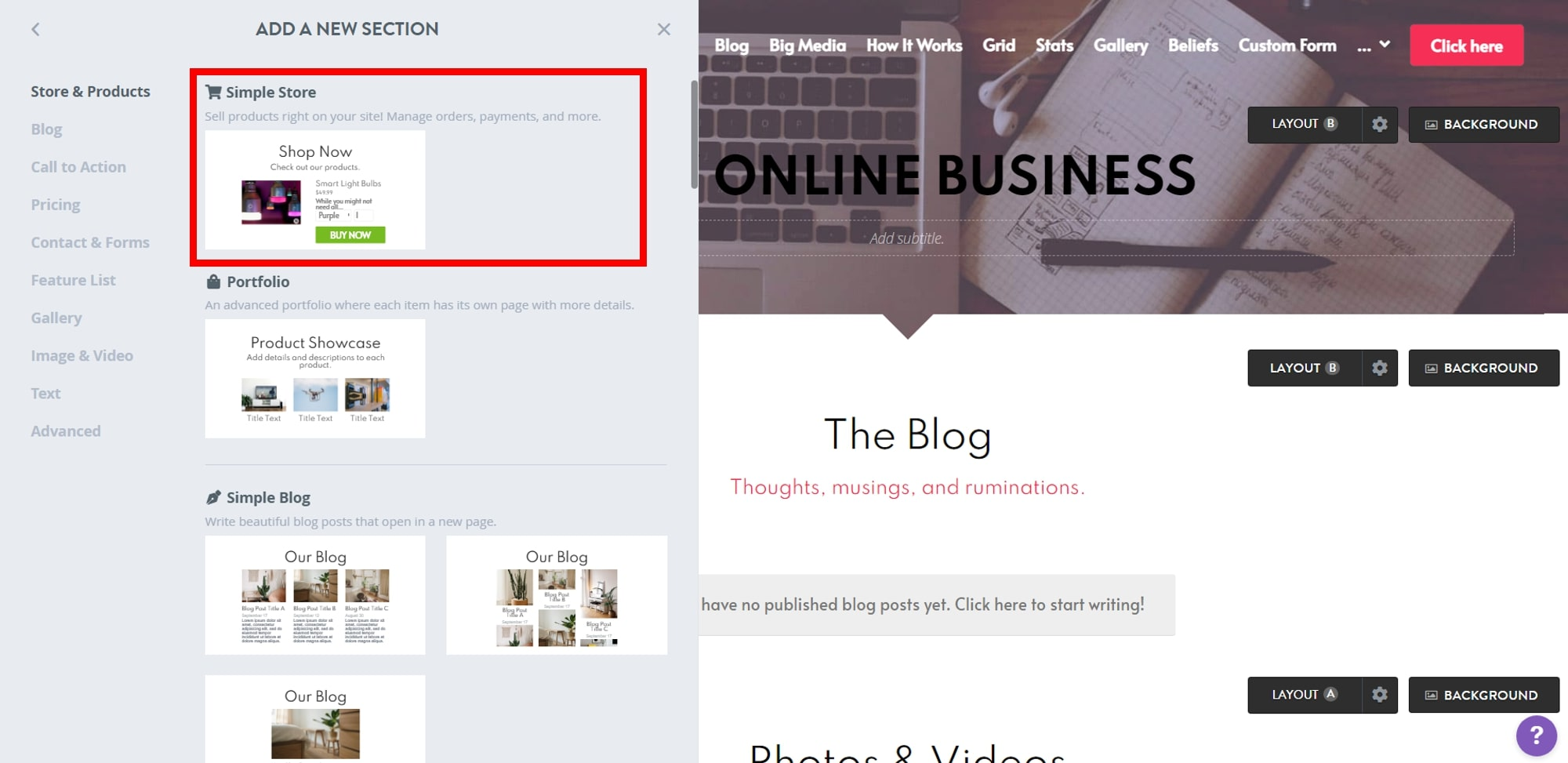 Store Section Strikingly Site Store Section Strikingly Site